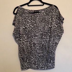 Cheetah print top